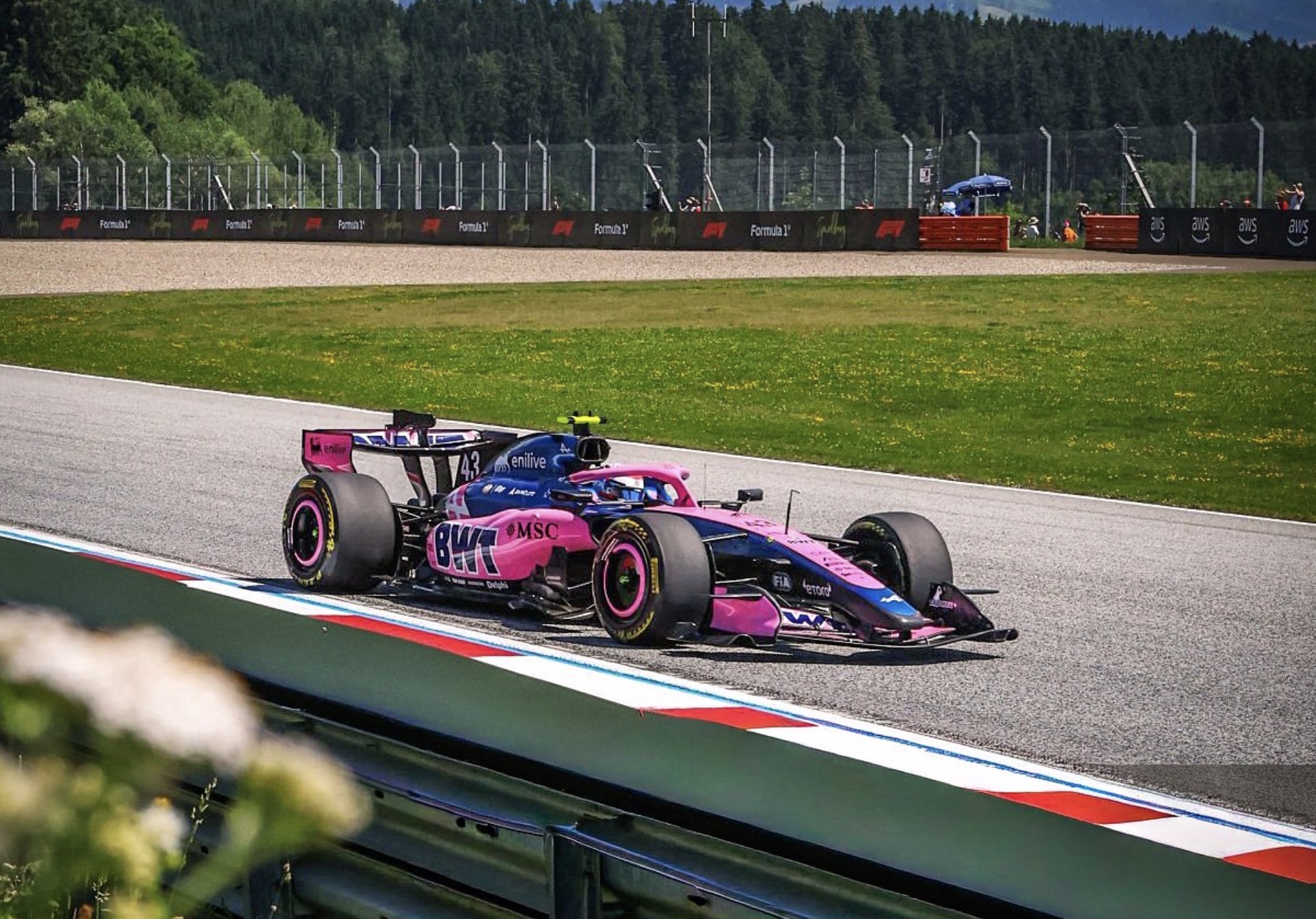 Colapinto terminó 15° en el GP de Austria