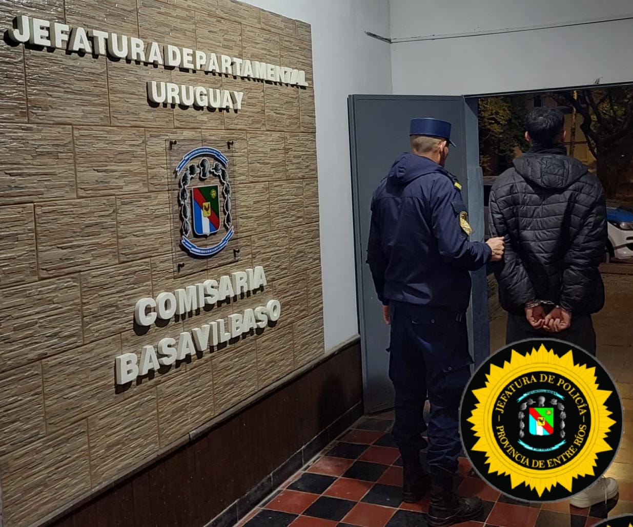Detienen en Basavilbaso a un prófugo buscado por Córdoba