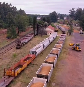 Traerán por tren material para fortalecer la infraestructura vial de Basavilbaso