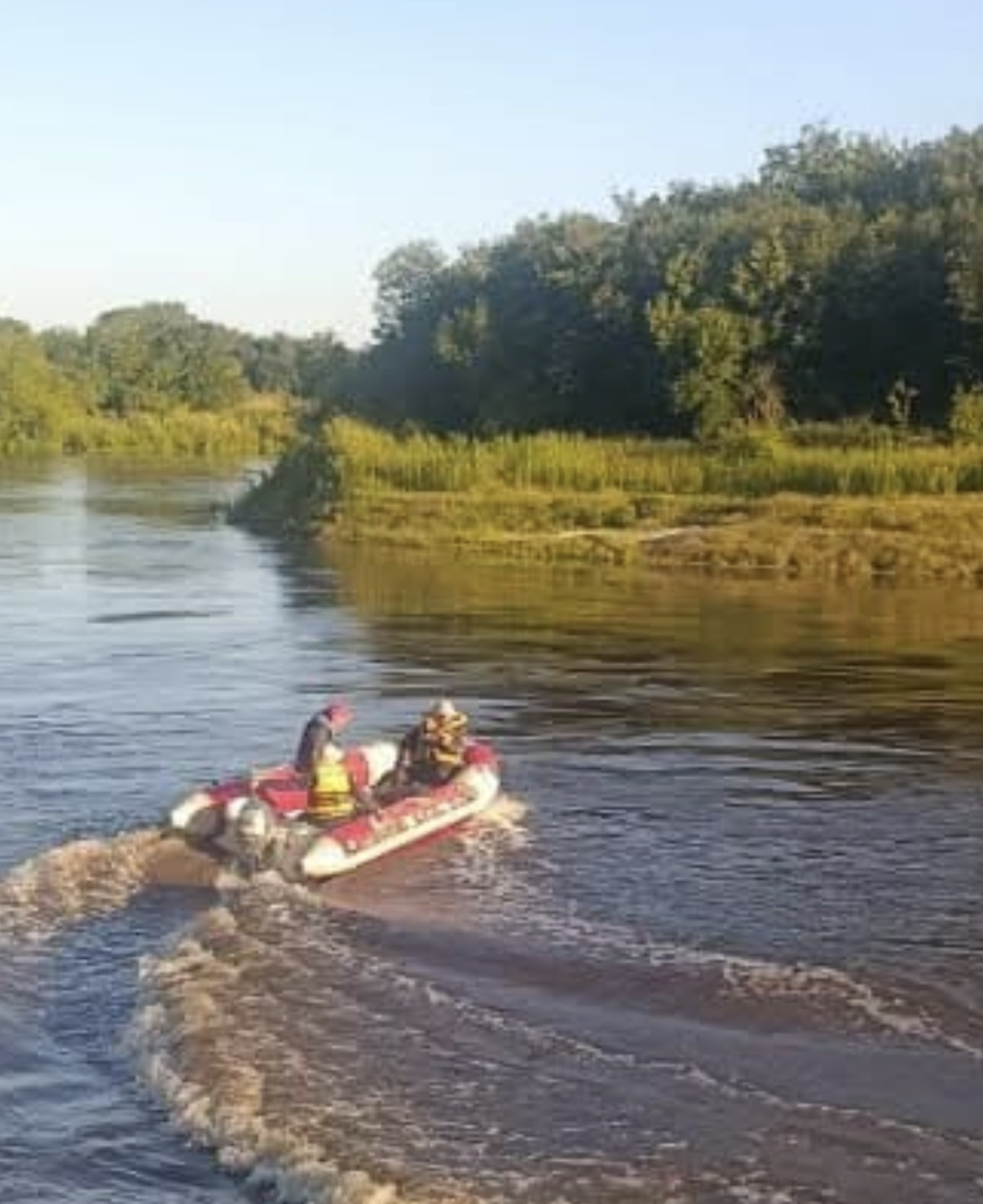 Angustia en el río Gualeguay