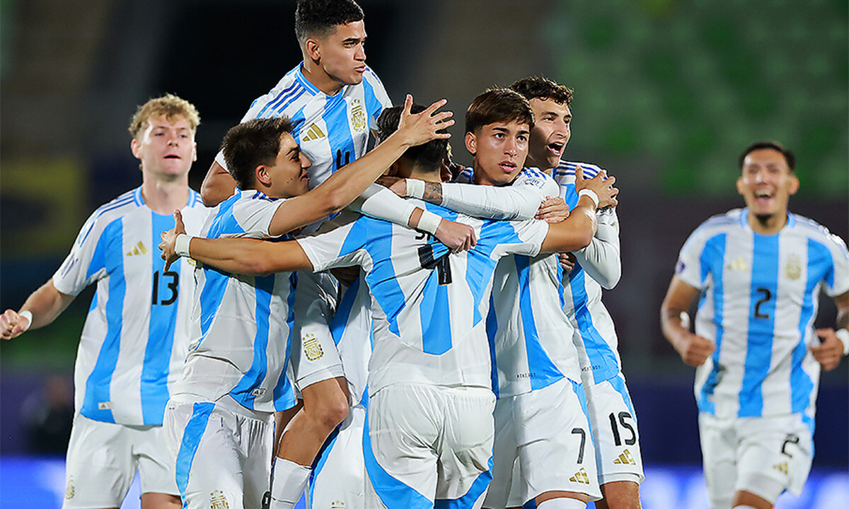 Argentina goleó a Australia en el Mundial Sub 20
