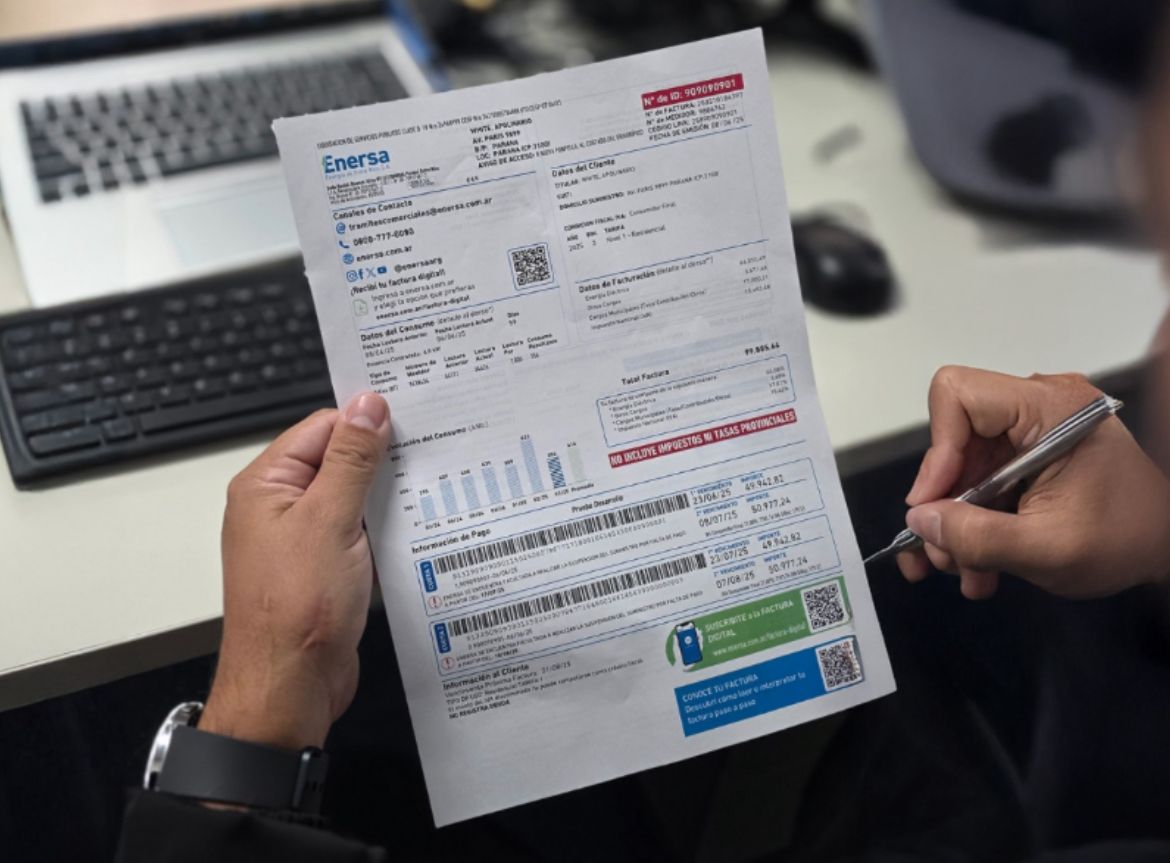 ENERSA actualiza el diseño de su factura de energía eléctrica