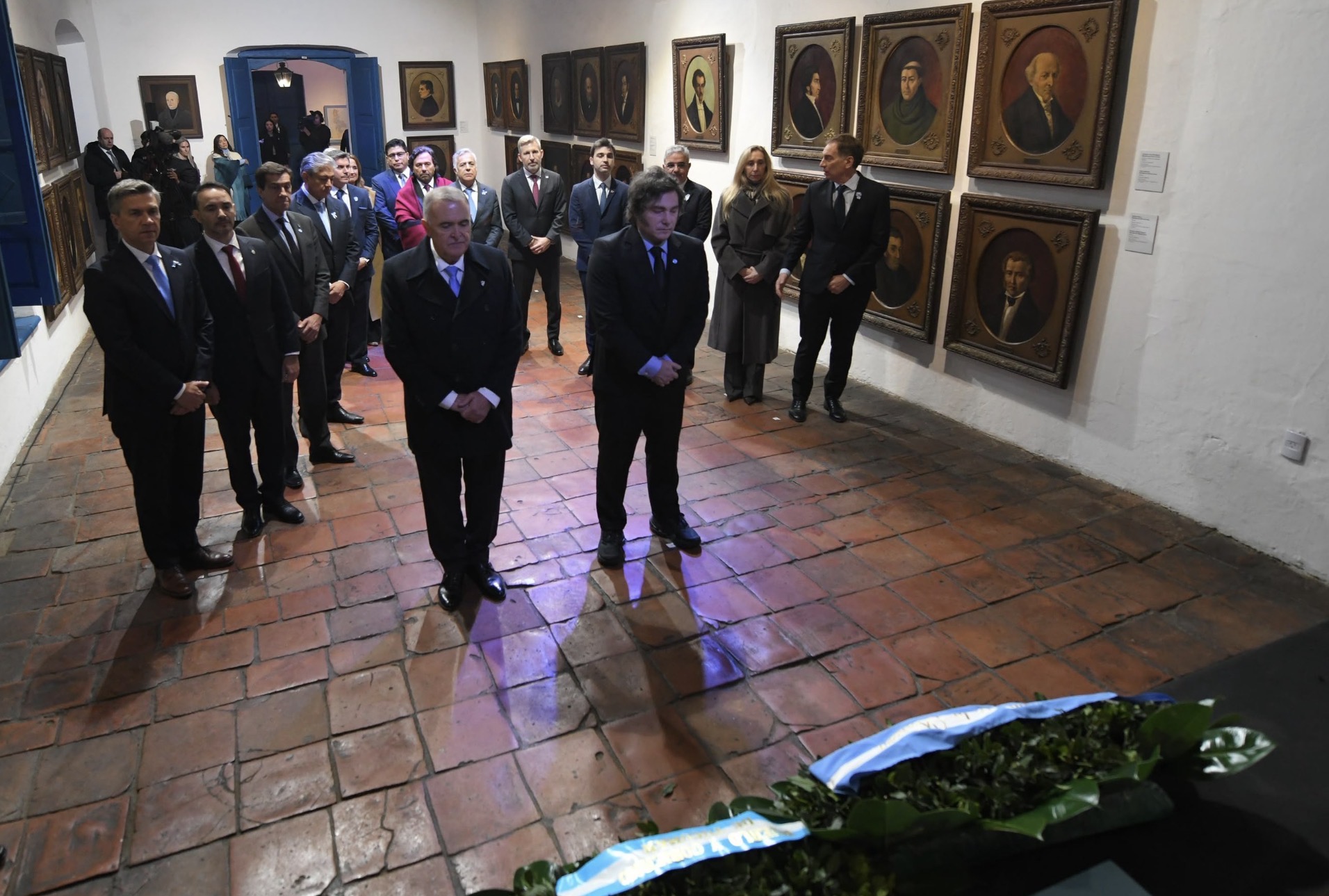 Milei encabezó el acto por el Día de la Independencia