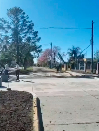 Habilitaron el paso a nivel de Avenida Perón