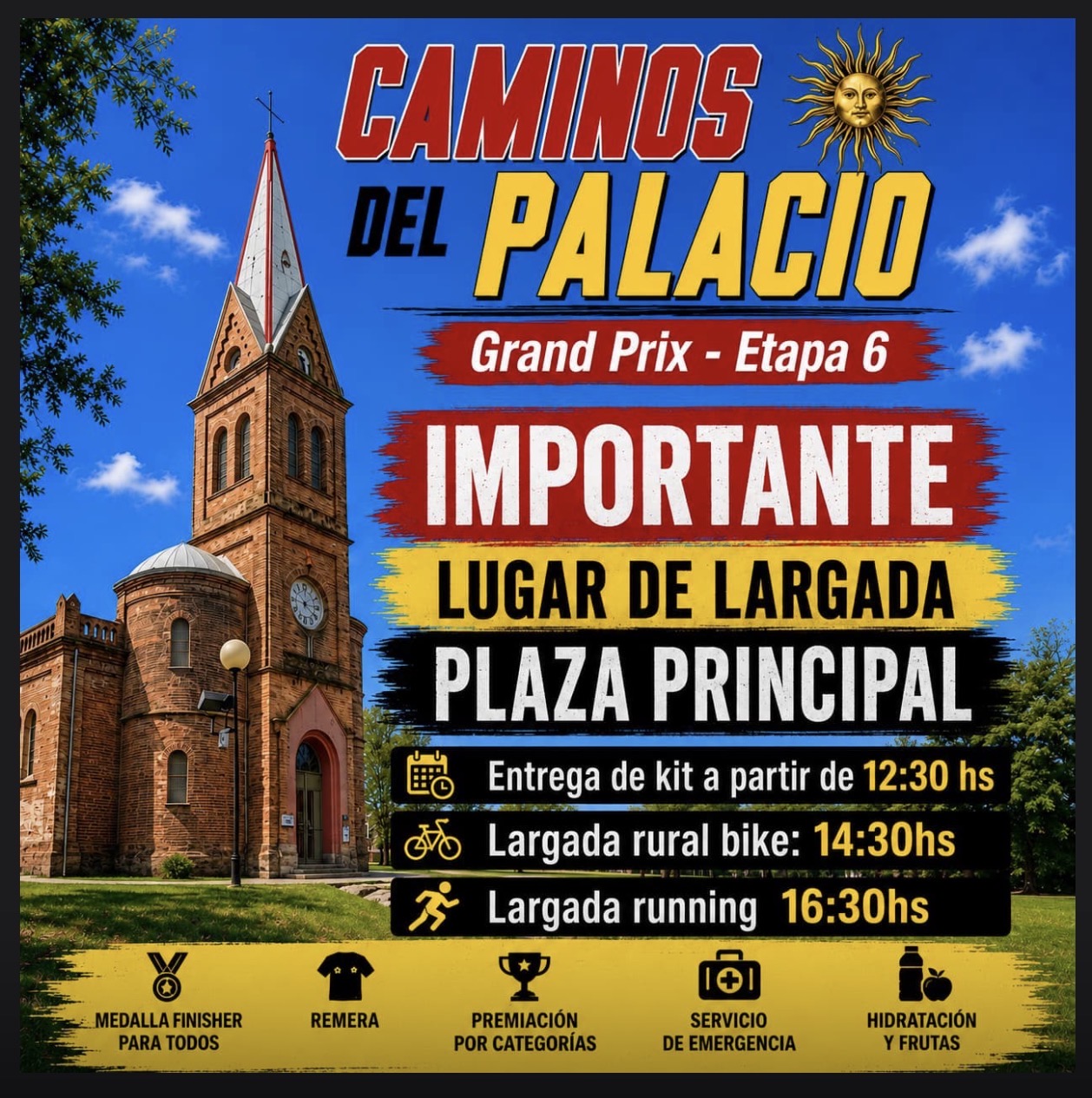 Santa Anita será sede de una nueva fecha del Circuito “Caminos del Palacio”