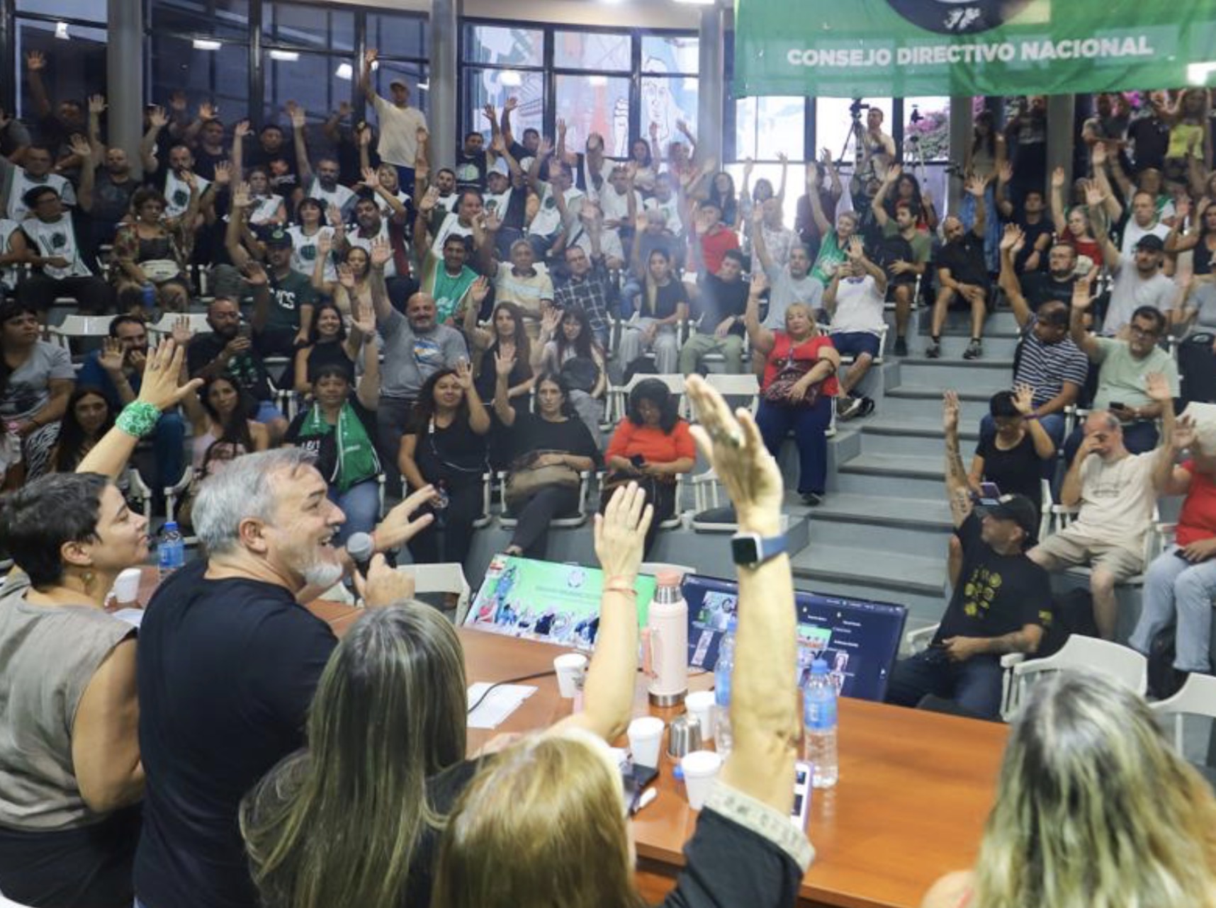 ATE ratificó paro con movilización al Congreso contra la reforma laboral