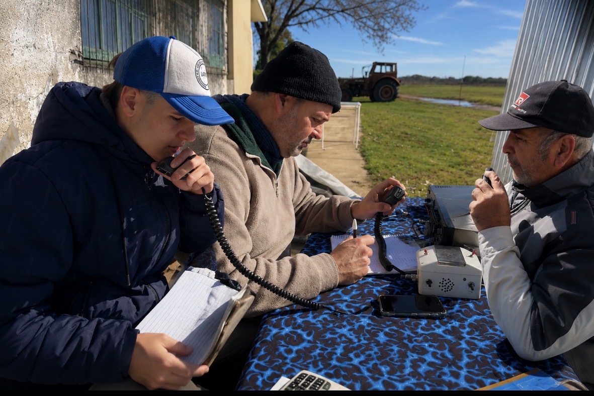 Desde Basavilbaso, contactos radiales para todo el país