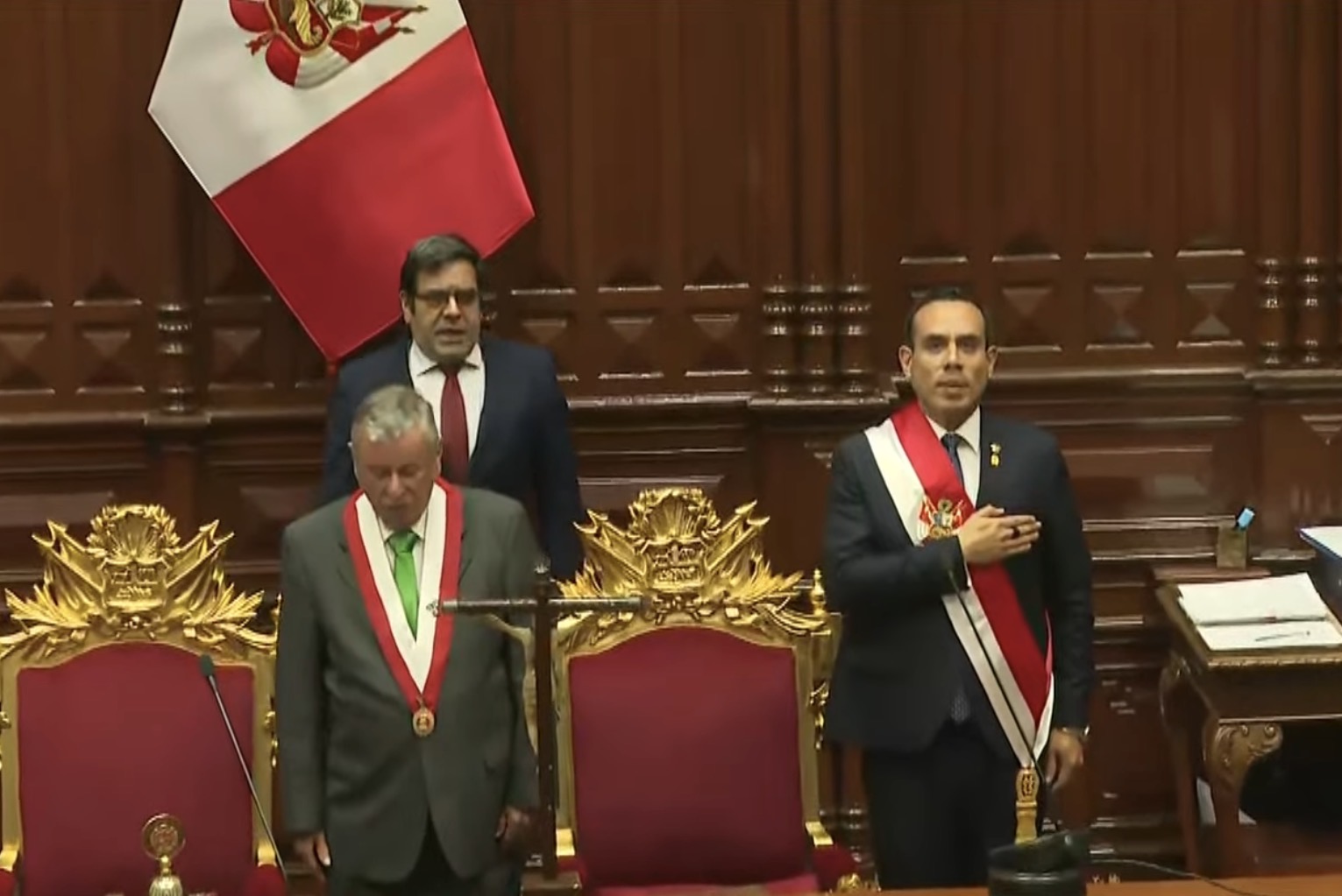 José Jerí juró como nuevo Presidente de Perú