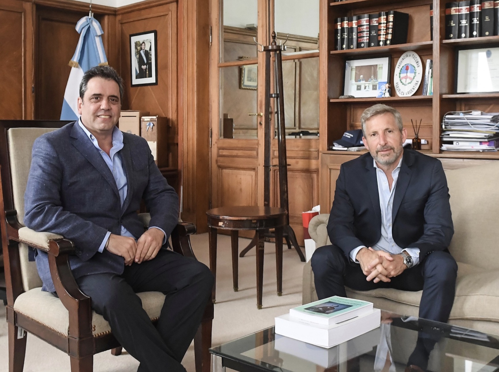 El Gobernador se reunió con el Ministro del Interior