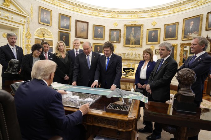 Milei agradeció el respaldo de Trump y destacó el apoyo al rumbo libertario
