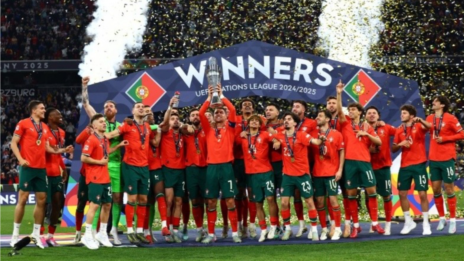 Portugal se consagró campeón de la UEFA Nations League 2024/2025