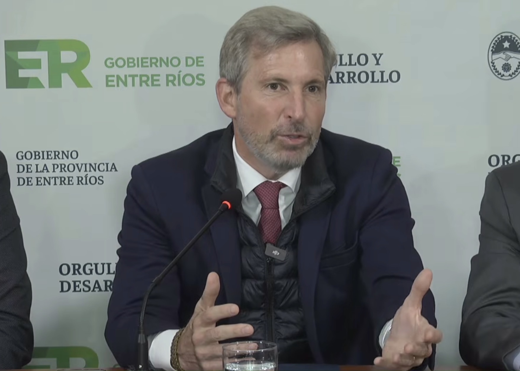 Frigerio anunció alivio fiscal para pequeños comercios entrerriano