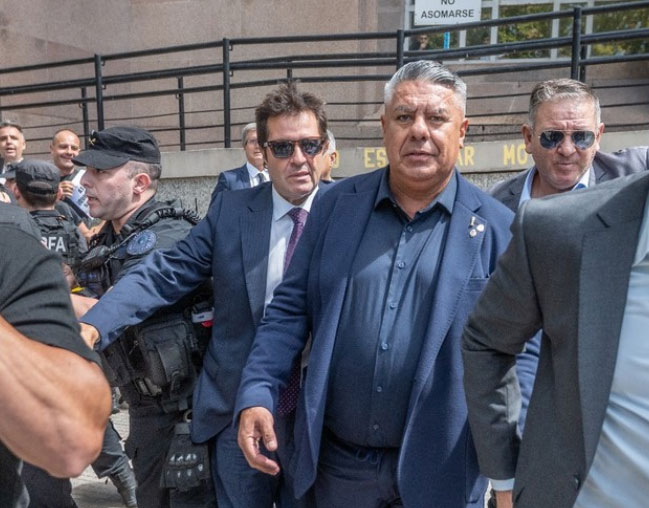 Rechazan pedido de "Chiqui" Tapia para salir del país por 60 días