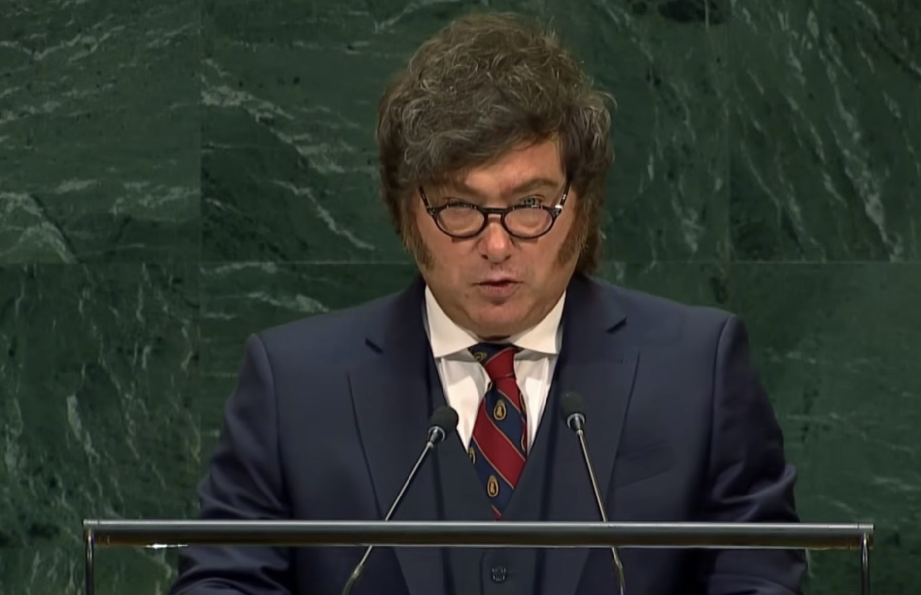 Milei llevó el reclamo por Malvinas a la ONU