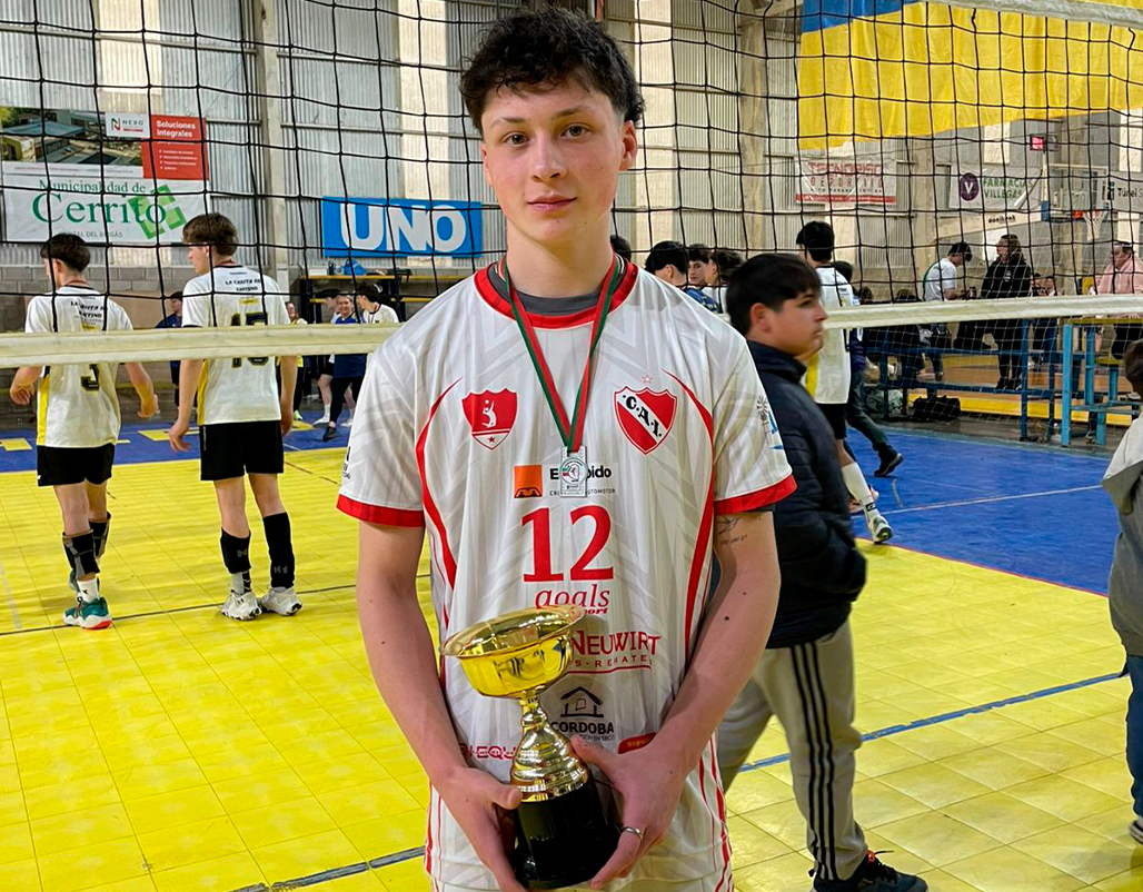 Un joven basavilbasense participará del Campeonato Argentino Sub 18 de Vóley