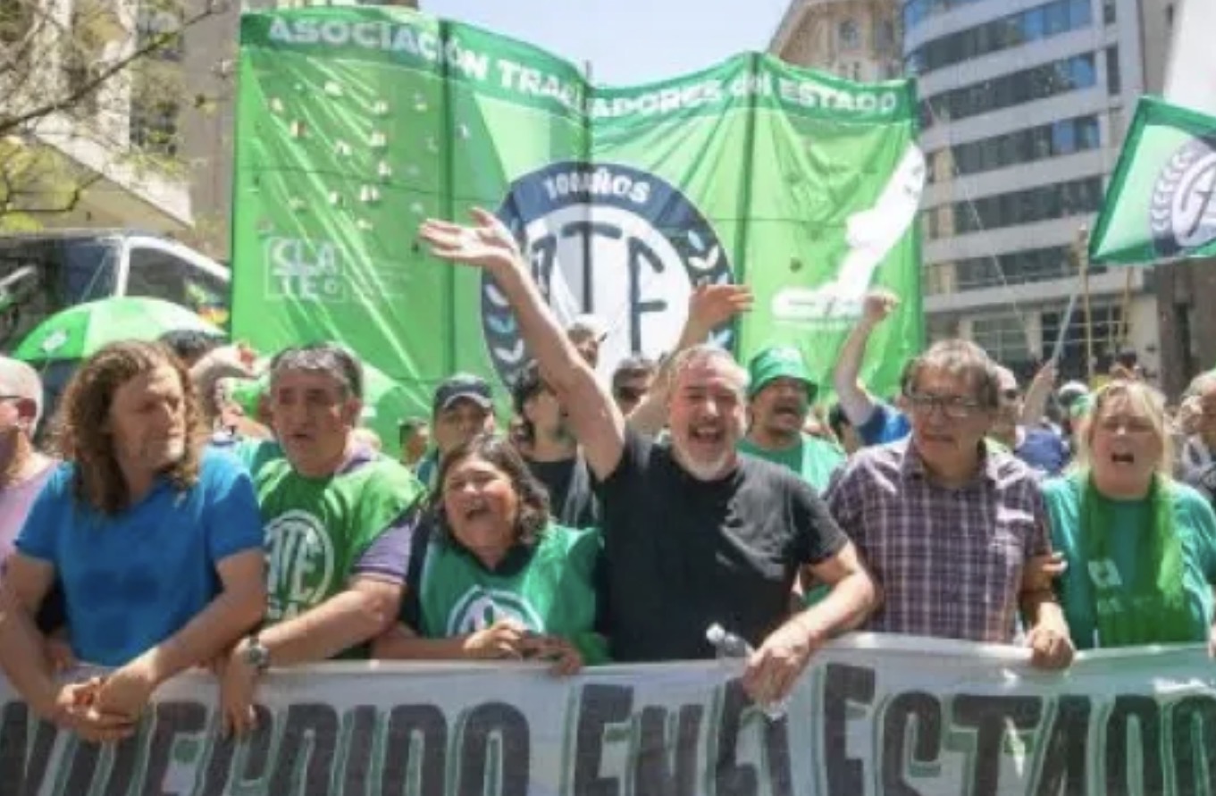 ATE convoca a paro nacional general en rechazo a la reforma laboral