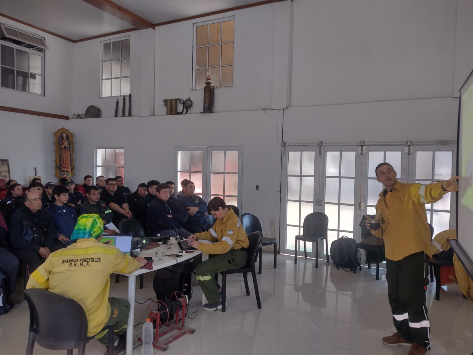 Basavilbaso sede de capacitación regional contra incendios forestales