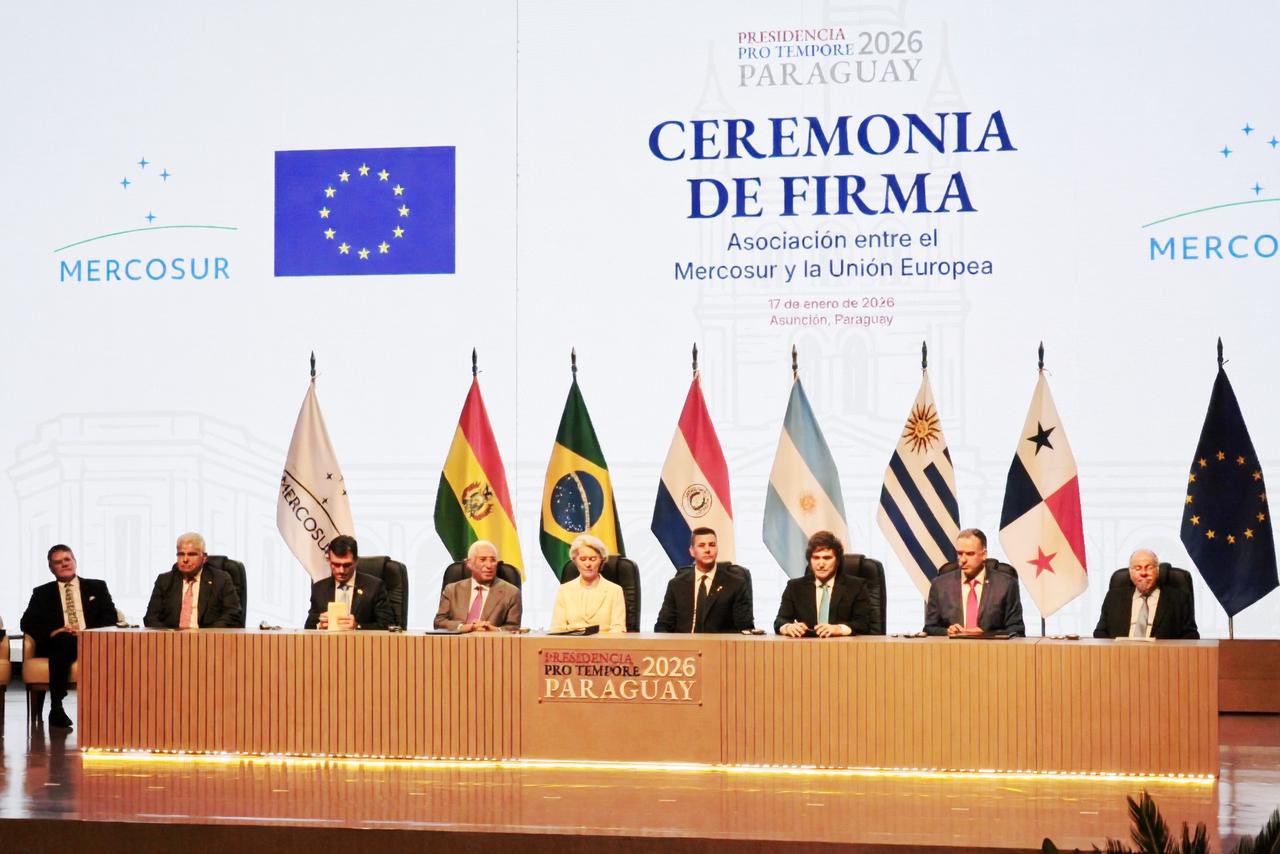 Mercosur y la Unión Europea firman el histórico acuerdo