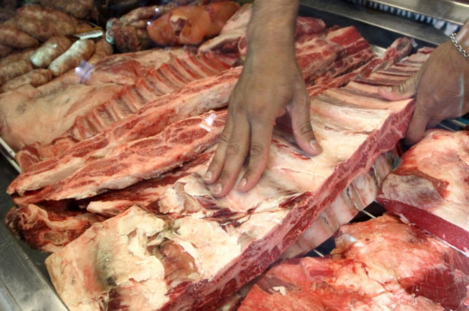 El consumo de carne vacuna en Argentina cayó en el país un 13% 