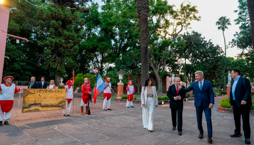 Nación y Provincia acordaron poner en valor el Palacio San José
