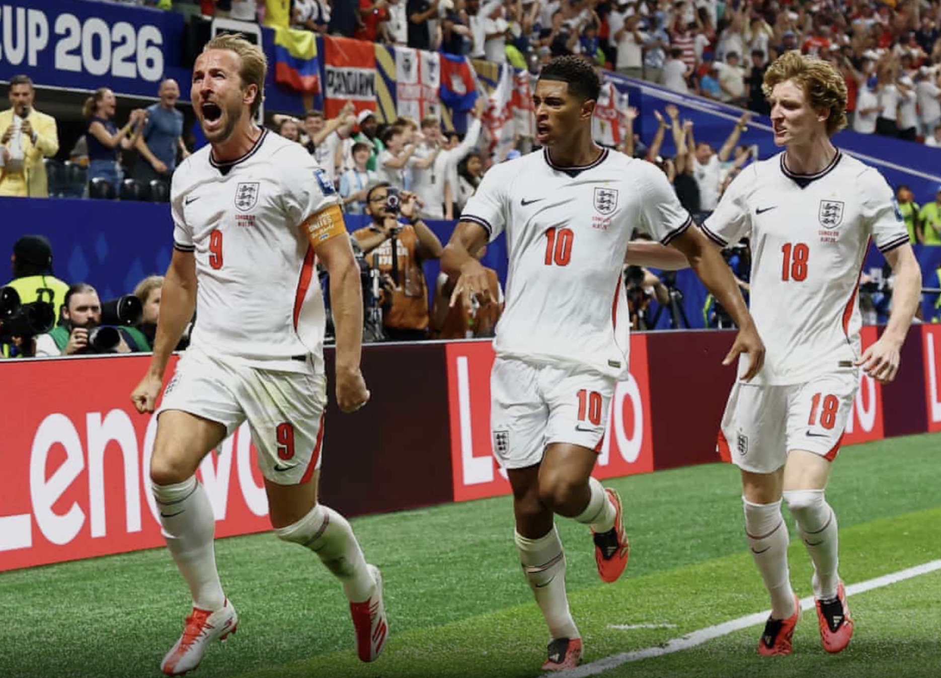 Inglaterra lo dio vuelta y le ganó 2-1 a RD Congo