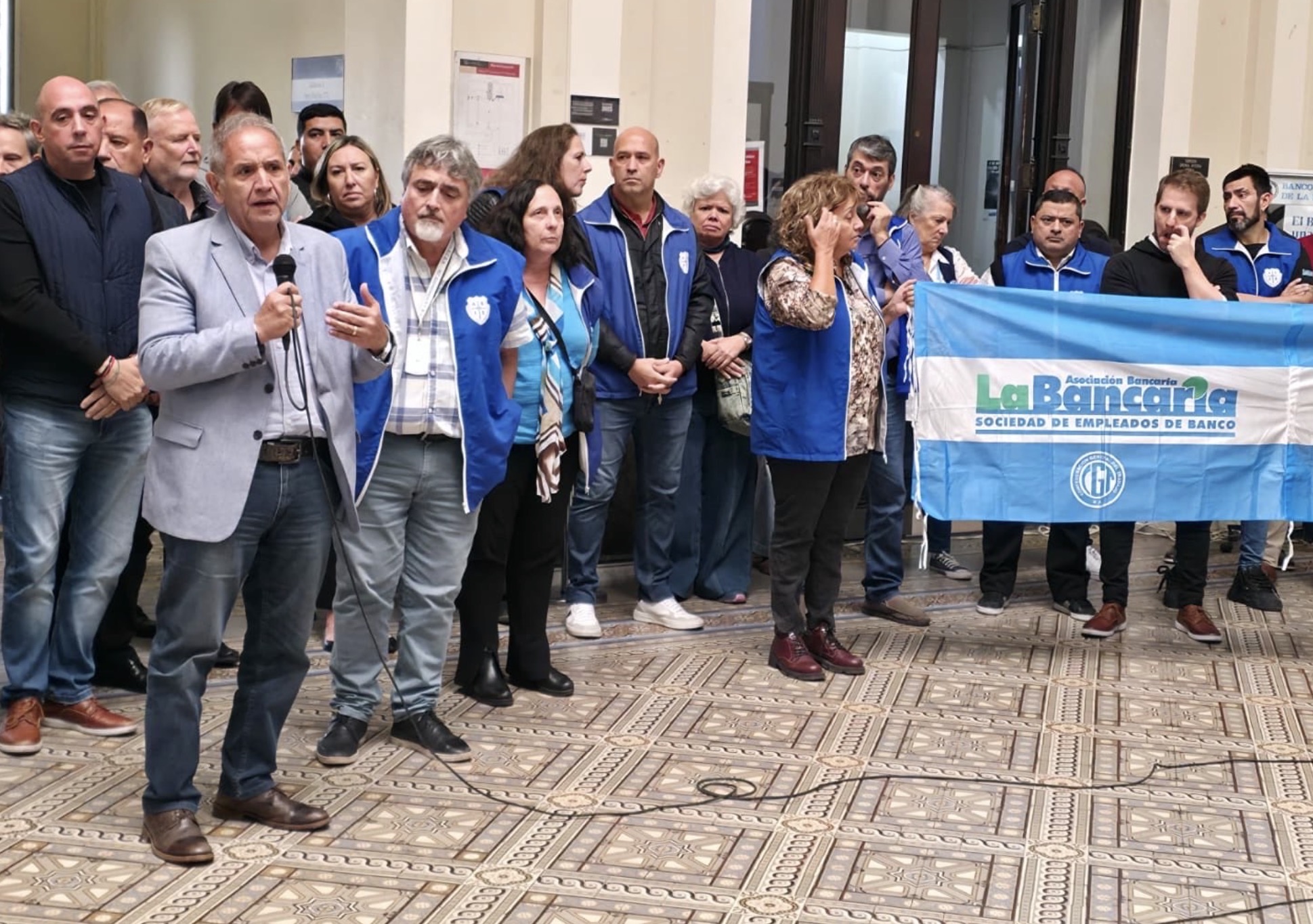 La Bancaria anunció un paro para el próximo lunes 27 de abril