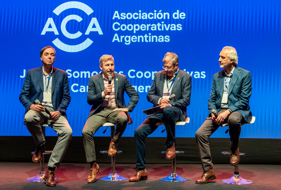Frigerio abrió el primer seminario nacional de cooperativas en Entre Ríos