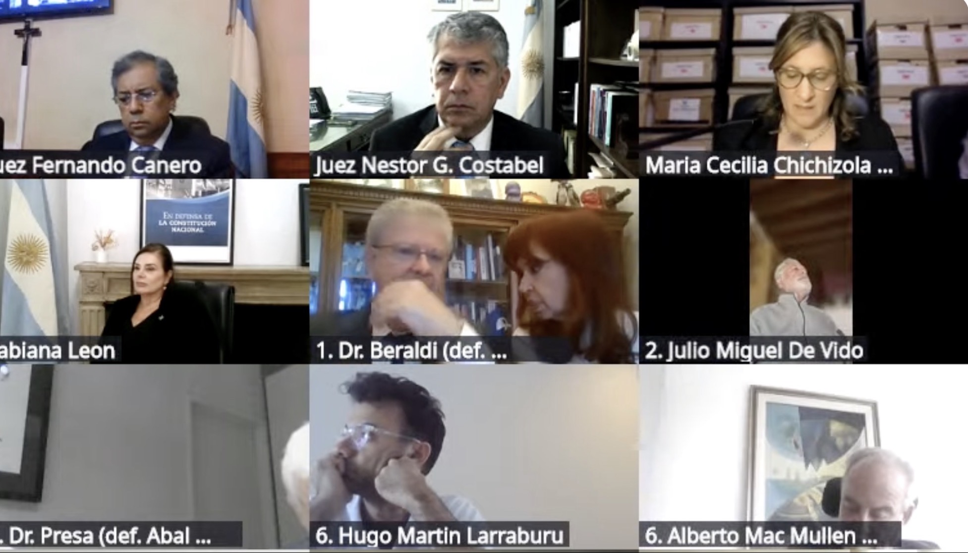 Comenzó el juicio oral por la causa “Cuadernos”
