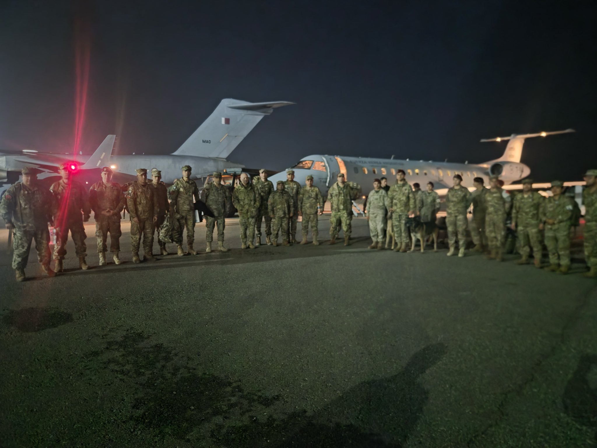 El Ejército Argentino llegó a Venezuela para sumarse a las tareas de rescate