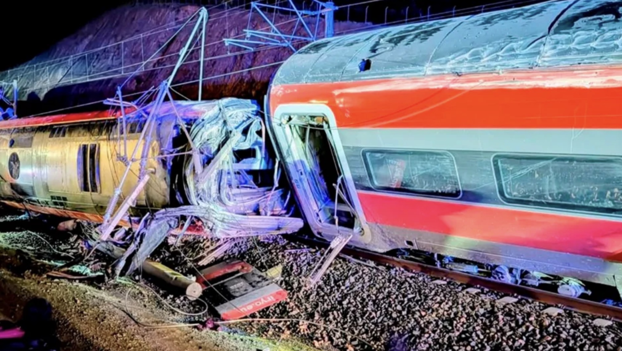 Tragedia ferroviaria en España