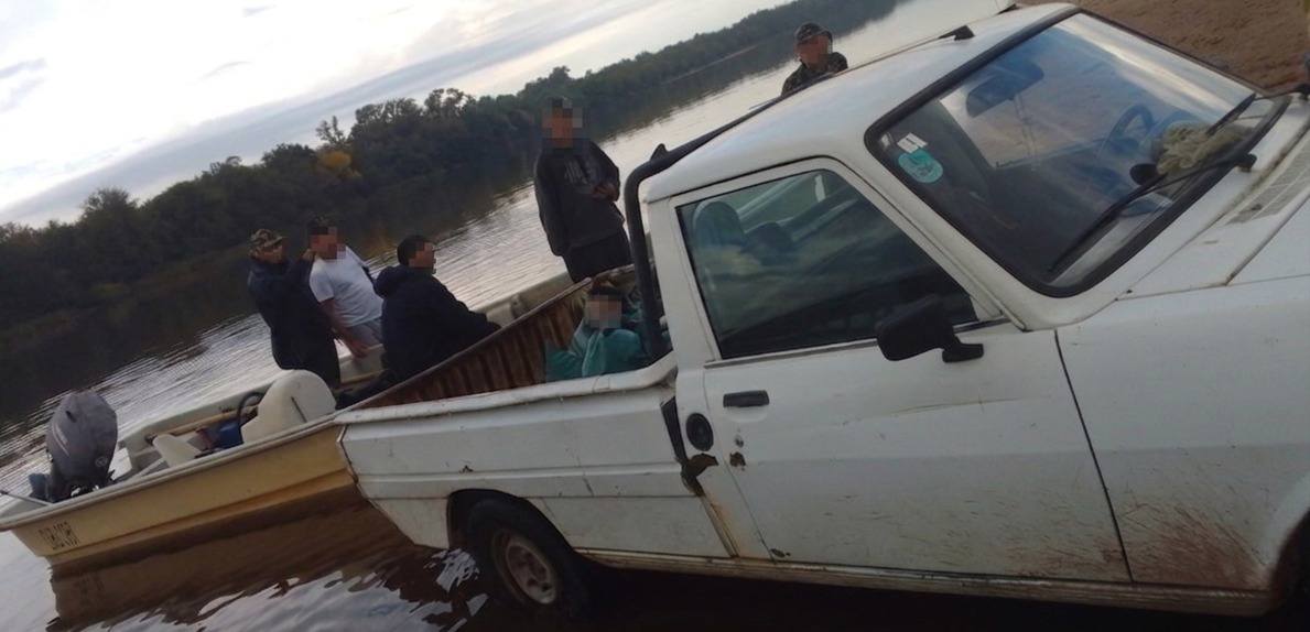 Prefectura realizó un operativo contra la caza ilegal