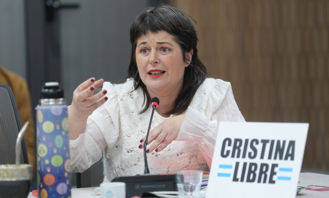Carolina Gaillard suena como candidata de la nueva alianza "Ahora Patria”