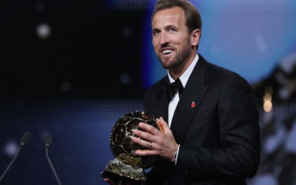 Harry Kane ganó el Balón de Oro
