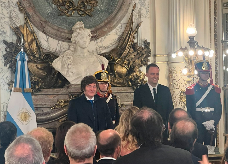 Manuel Adorni asumió como Jefe de Gabinete