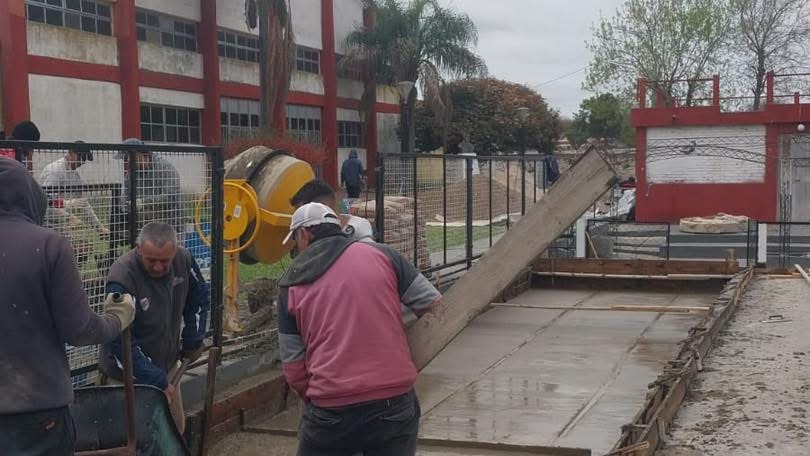 Realizan mejoras en el Polideportivo “General San Martín”