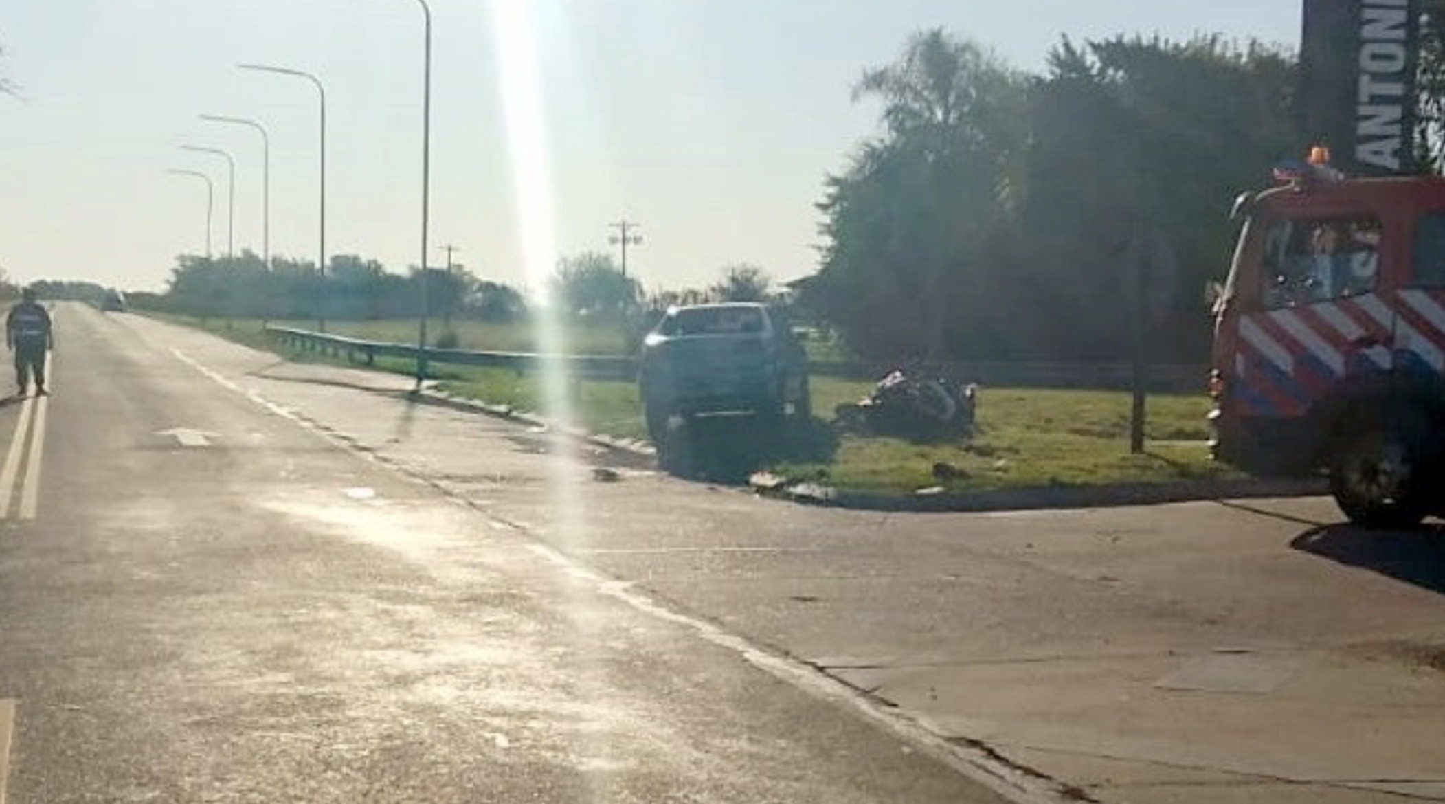 Ruta 20: falleció el motociclista tras el siniestro en Aldea San Antonio