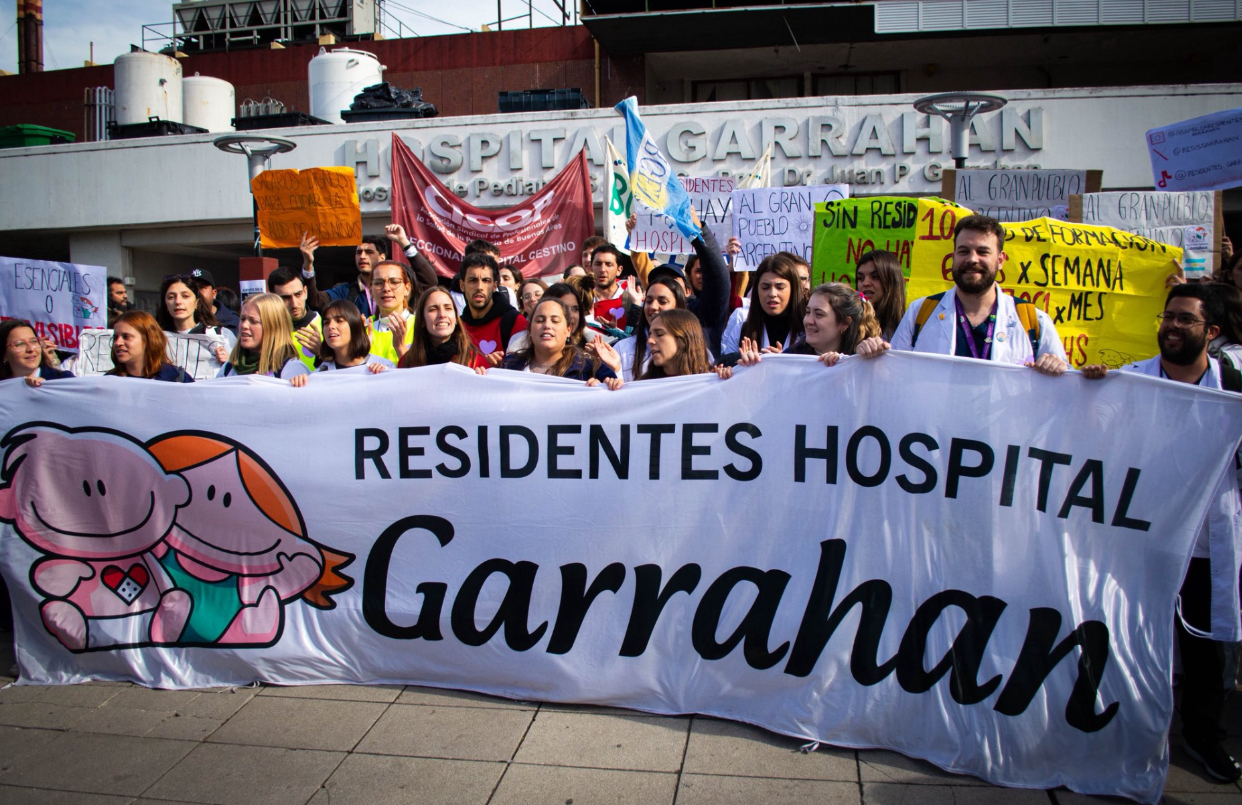 Conflicto abierto en el Hospital Garrahan