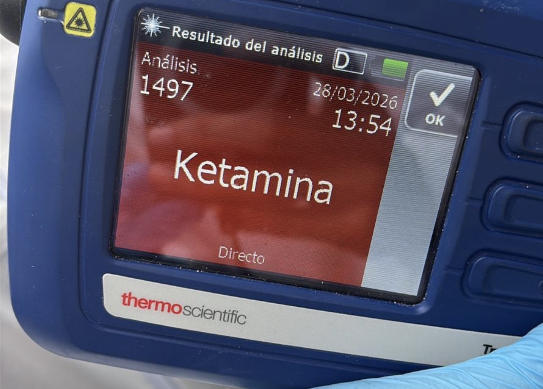 Secuestraron 600 litros de ketamina ocultos en un camión