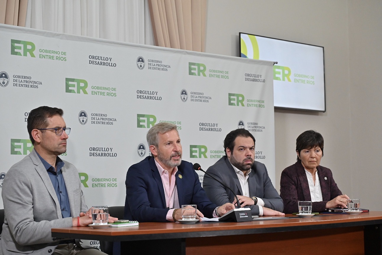 Frigerio anunció reducción de tasas municipales en la boleta de luz