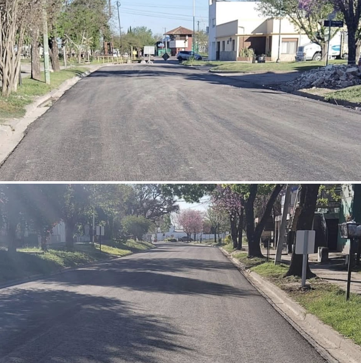 Habilitan la circulación en la Avenida Urquiza tras las obras de reasfaltado