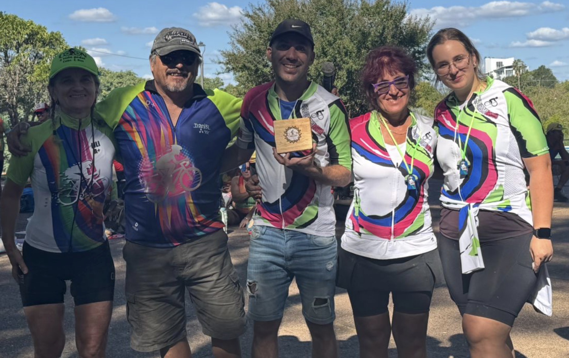 #CicloturismoBasso acompañó aniversario en Colón y difundió su evento regional