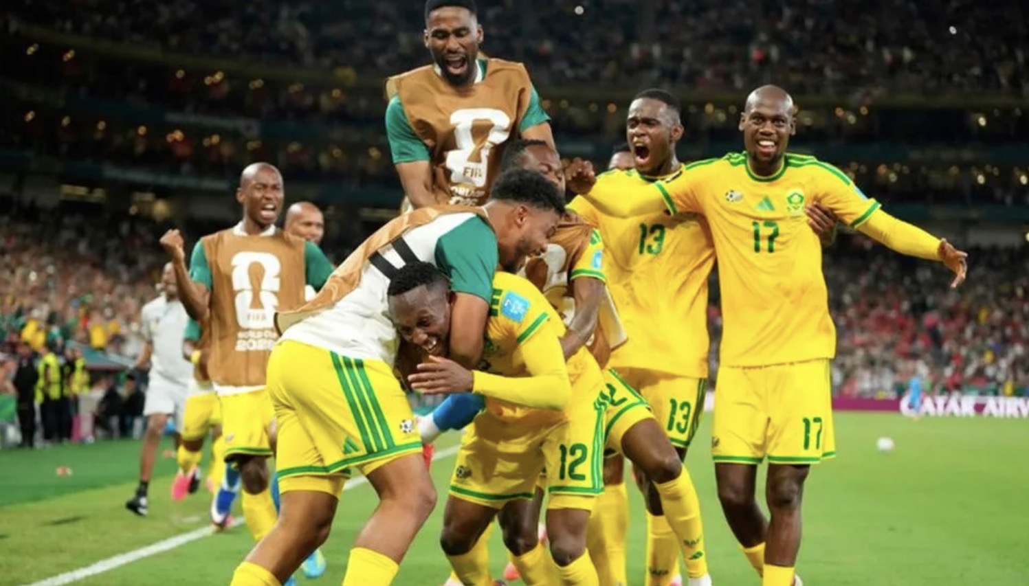 Sudáfrica le ganó a Corea del Sur y avanzó de fase