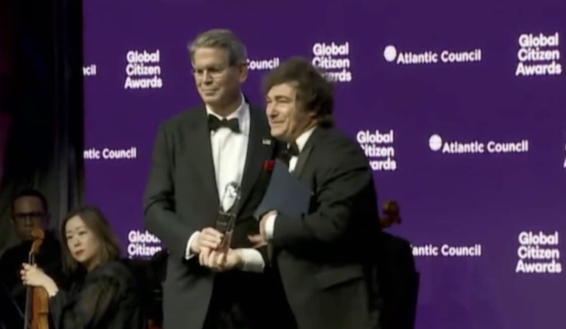 Javier Milei fue distinguido como “Ciudadano Global 2025” en Nueva York