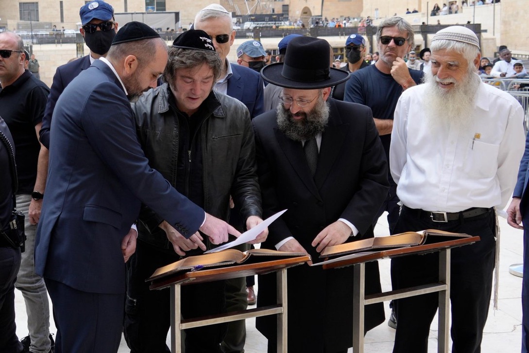 El Presidente Milei visita Israel