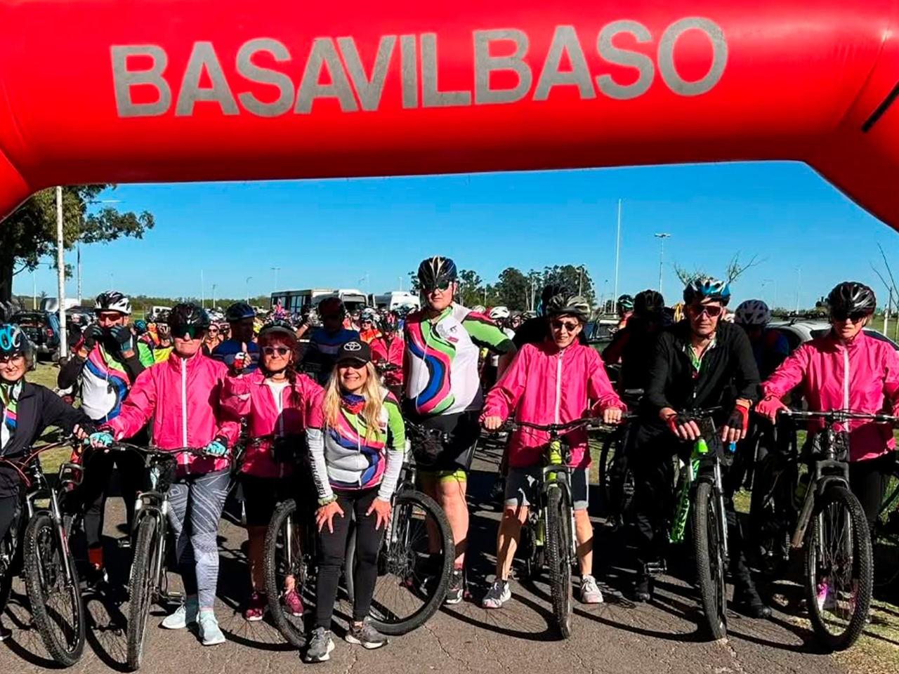 Basavilbaso volvió a vibrar con el cicloturismo