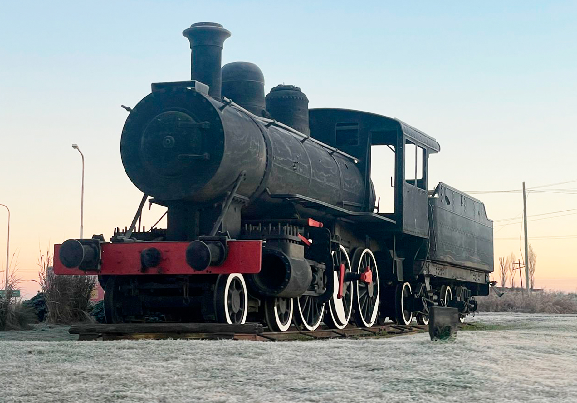 El frío polar se instaló en la zona