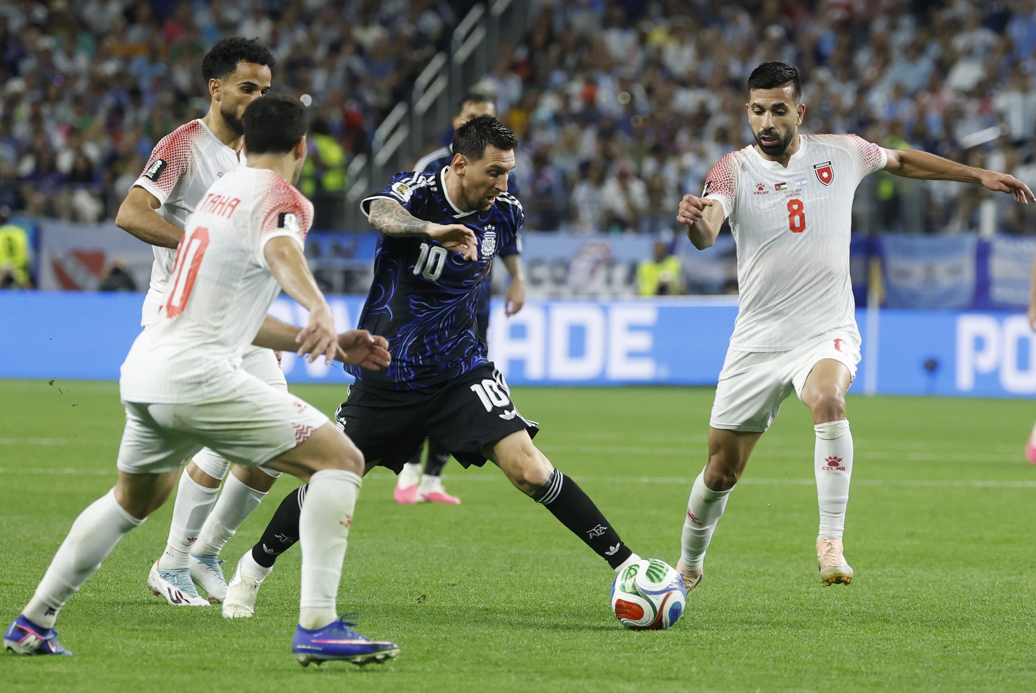 Argentina venció a Jordania 