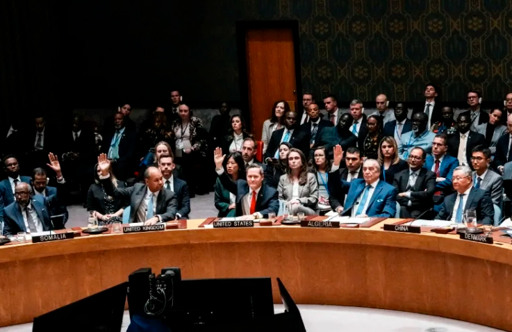 ONU adopta resolución sobre fuerza internacional en Gaza