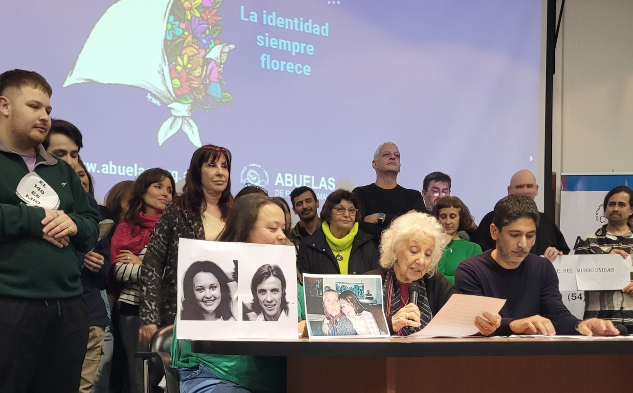 Abuelas de Plaza de Mayo anunció que encontraron al nieto 140