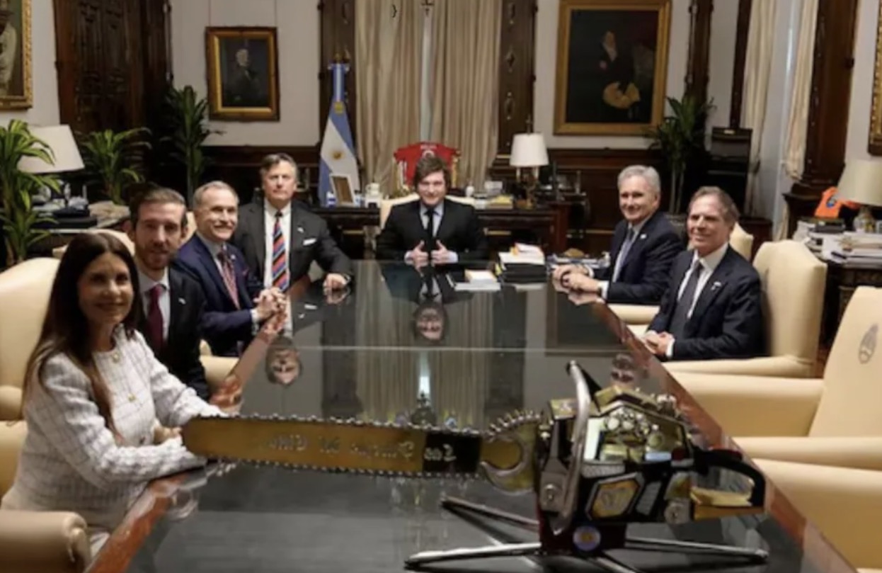 Javier Milei se reunió con un alto funcionario estadounidense 